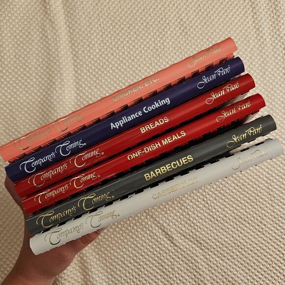 Jean Pare - Company's Coming - Set of 6 Vintage Cookbooks - Plastic Combs - Picture 14 of 14